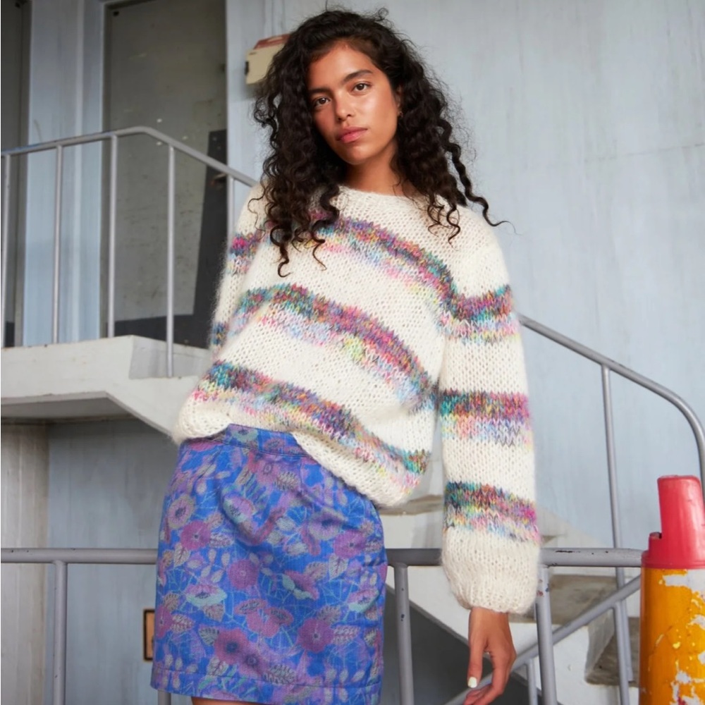 DAWN X DARE Gigi Sailor Jumper | Chalk